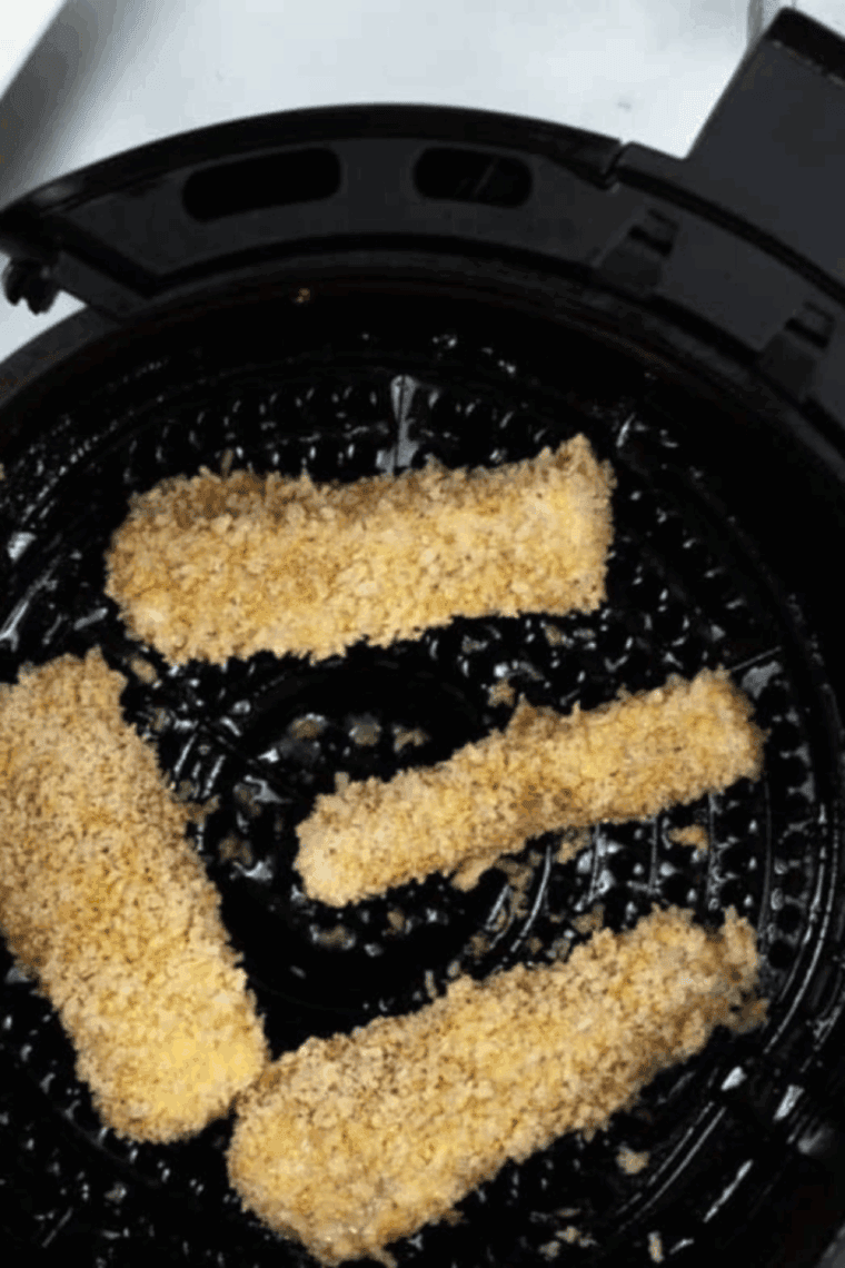 Place Captain D Fish Sticks in the air fryer basket.