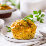 Easy Air Fryer Zucchini Muffins