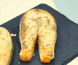 Air Fryer Salmon Steak