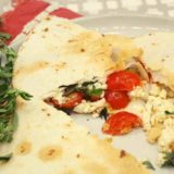 Air Fryer Roasted Feta & Tomato Tortilla