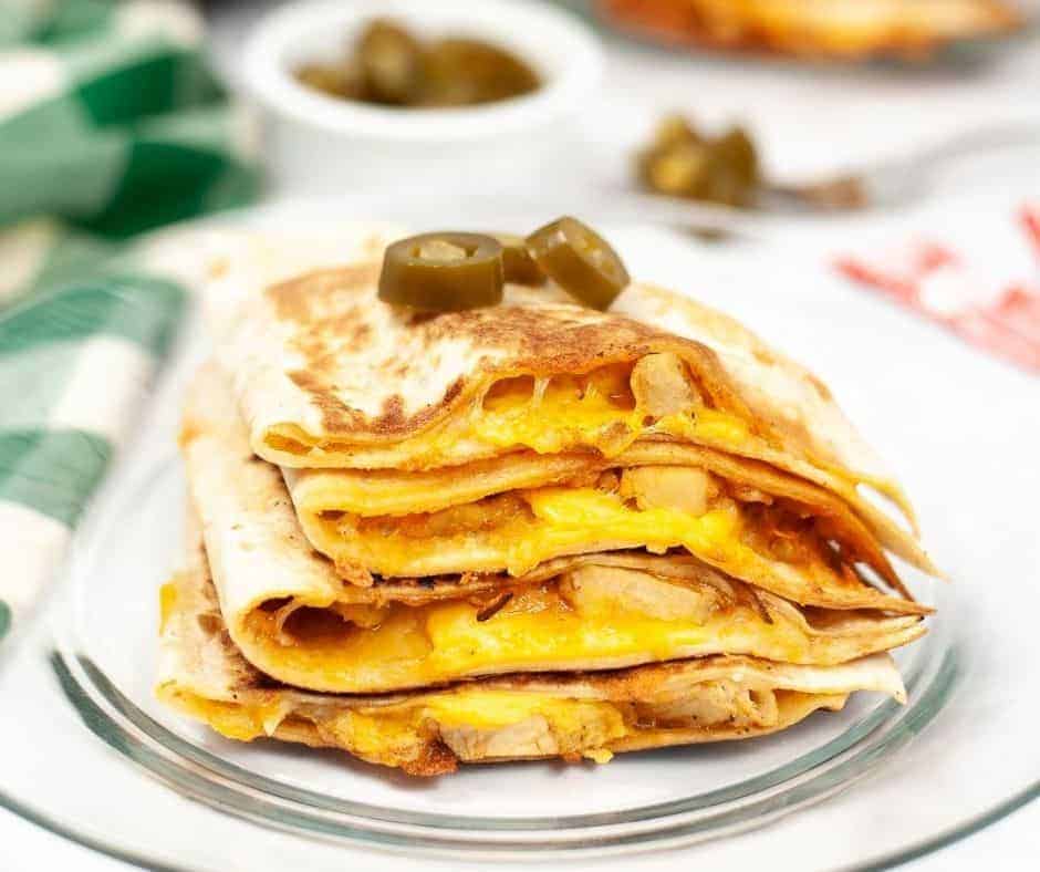 Air Fryer Copycat Taco Bell Quesadilla