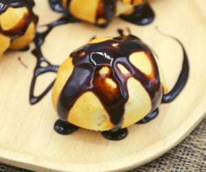Air Fryer Cookie Dough Crescent Bites