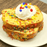Air Fryer Fruity Pebbles French Toast