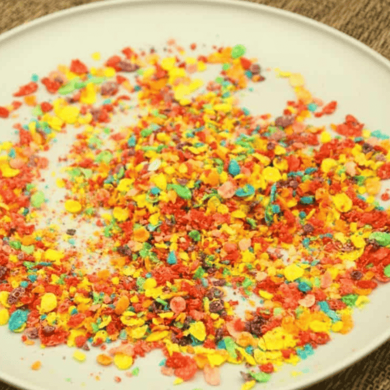 Air Fryer Fruity Pebbles French Toast