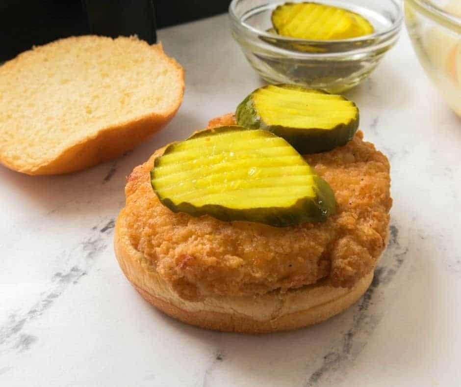 Air Fryer Red Bag Chicken Sandwich