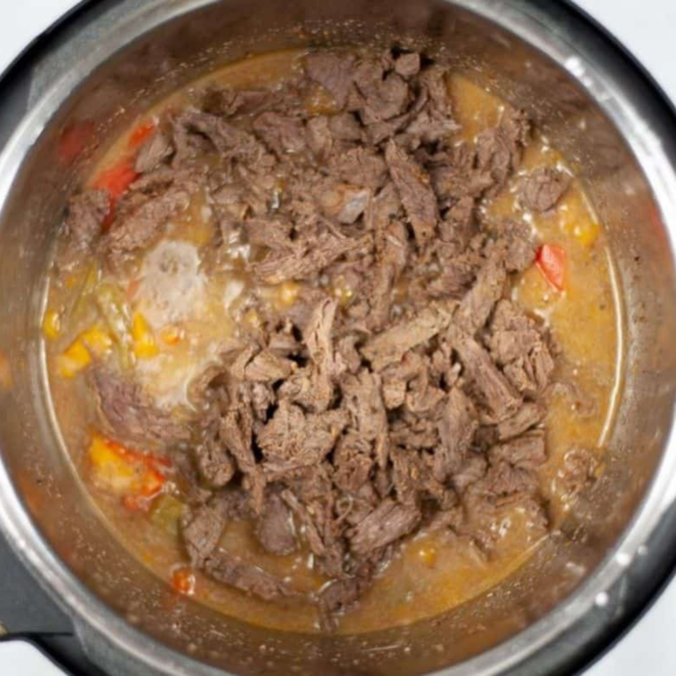 Instant Pot Philly Cheesesteak Sliders