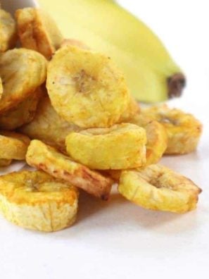 Air Fryer Banana Chips