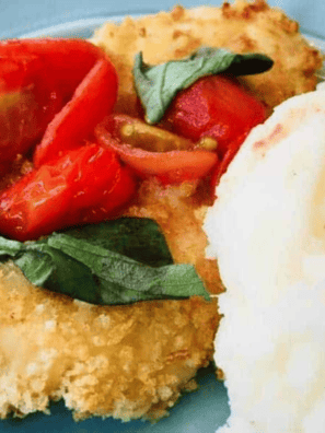 Air Fryer Chicken Milanese