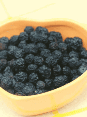 Air Fryer Dehydrated Blueberries