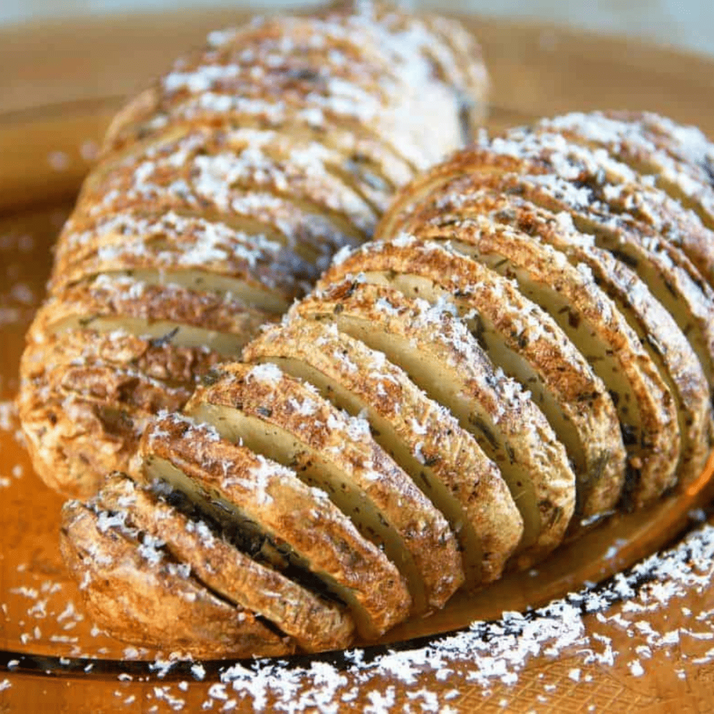 Air Fryer Hasselback