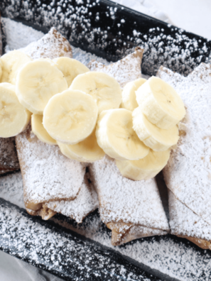 Air Fryer Peanut Butter Banana Egg Rolls