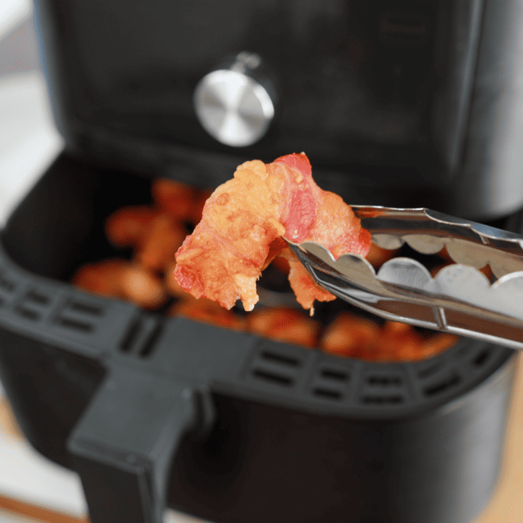 Air Fryer Bacon Wrapped Shrimp