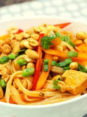 Ninja Foodi Chicken Pad Thai