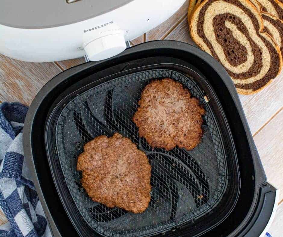 How To Prepare An Air Fryer Patty Melt