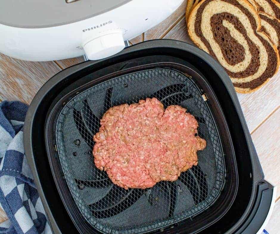 How To Prepare An Air Fryer Patty Melt