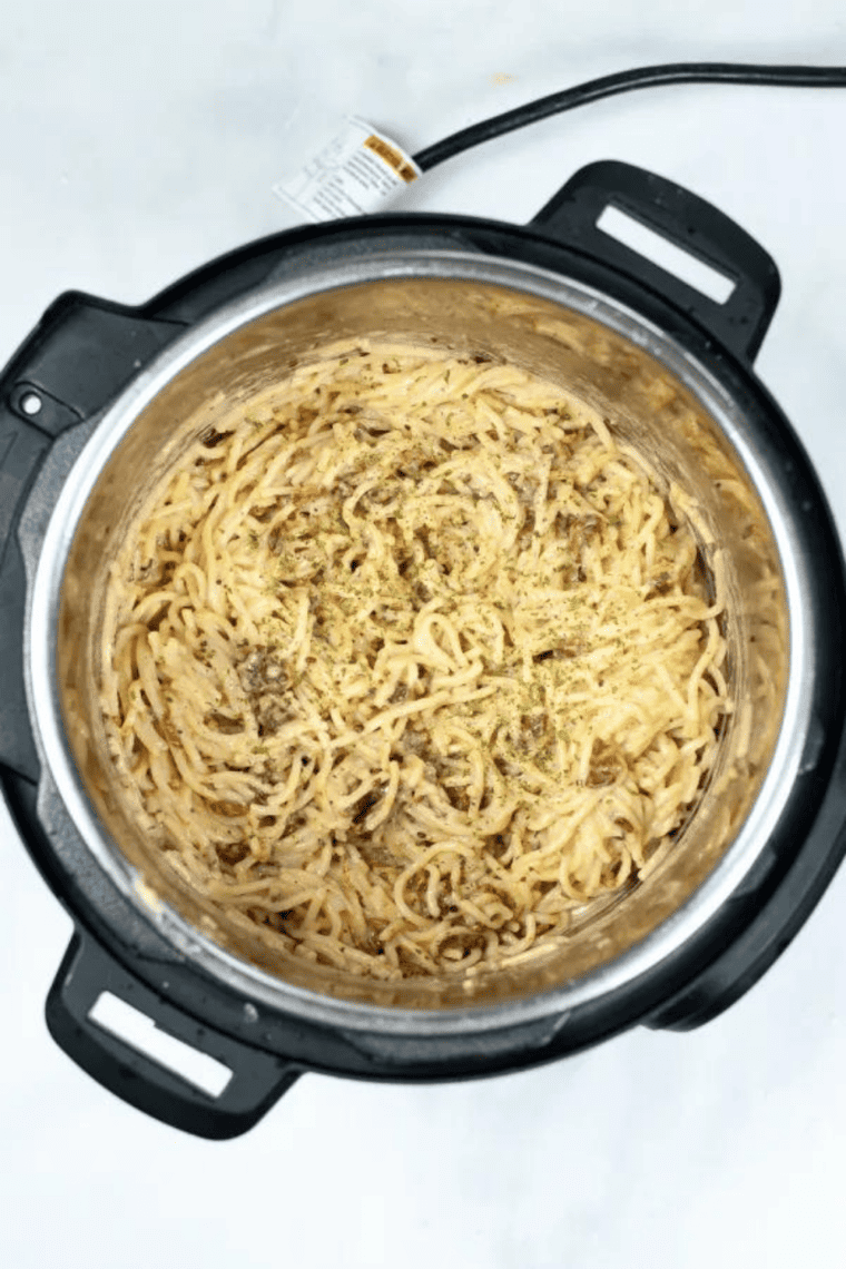 Instant Pot Bacon Carbonara
