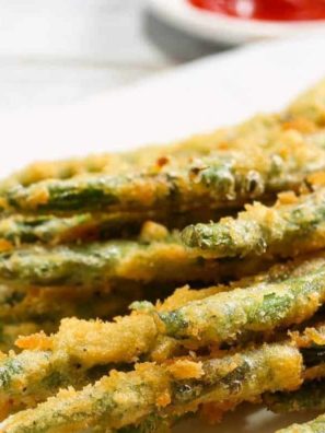 Air Fryer Green Bean Fries