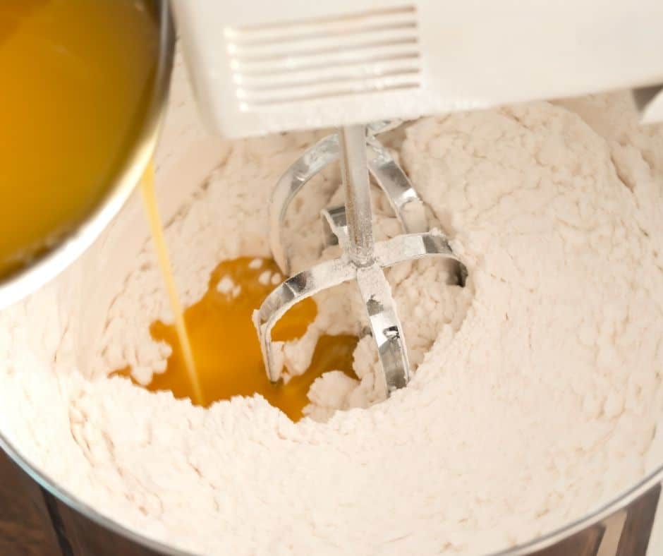 Fold The batter