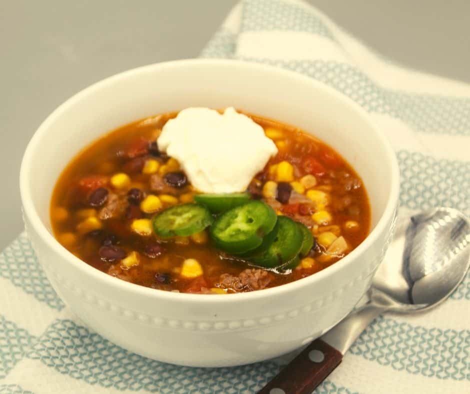 Ninja Foodi Southwestern Chili