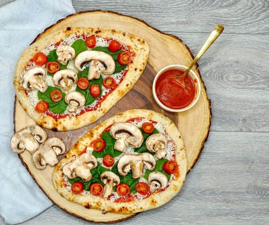 How To Make Air Fryer Vegetable (Veggie) Flatbread