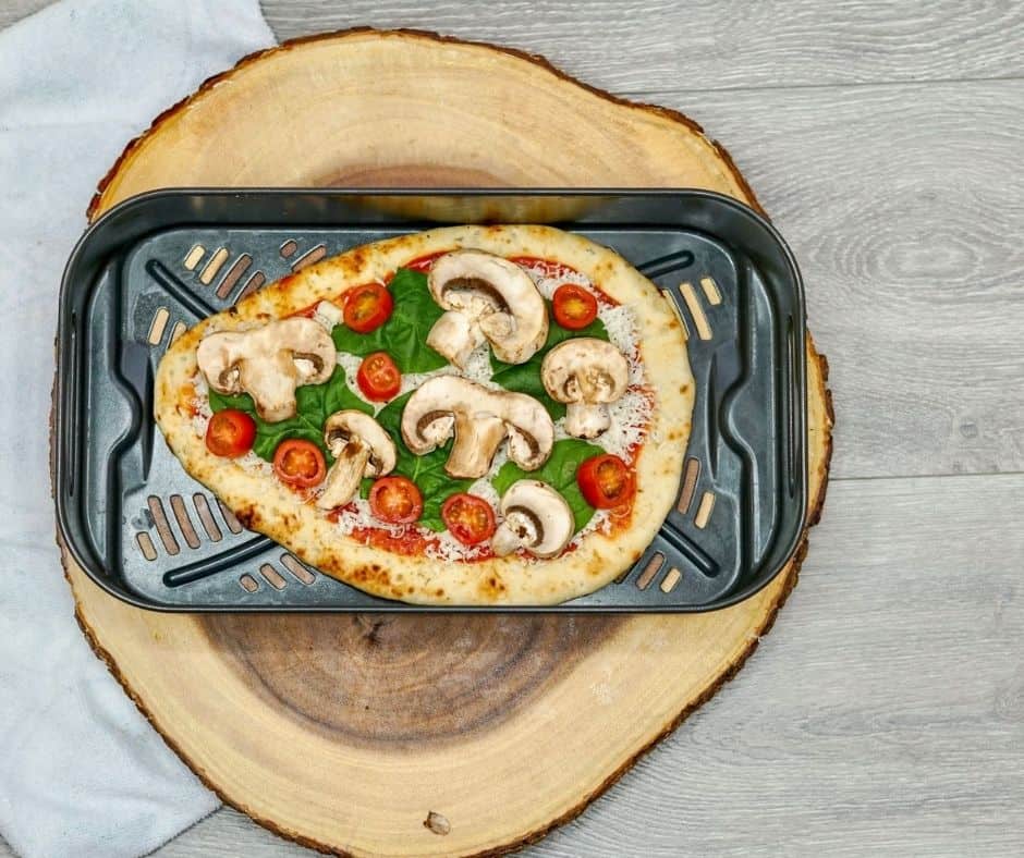 How To Make Air Fryer Vegetable (Veggie) Flatbread