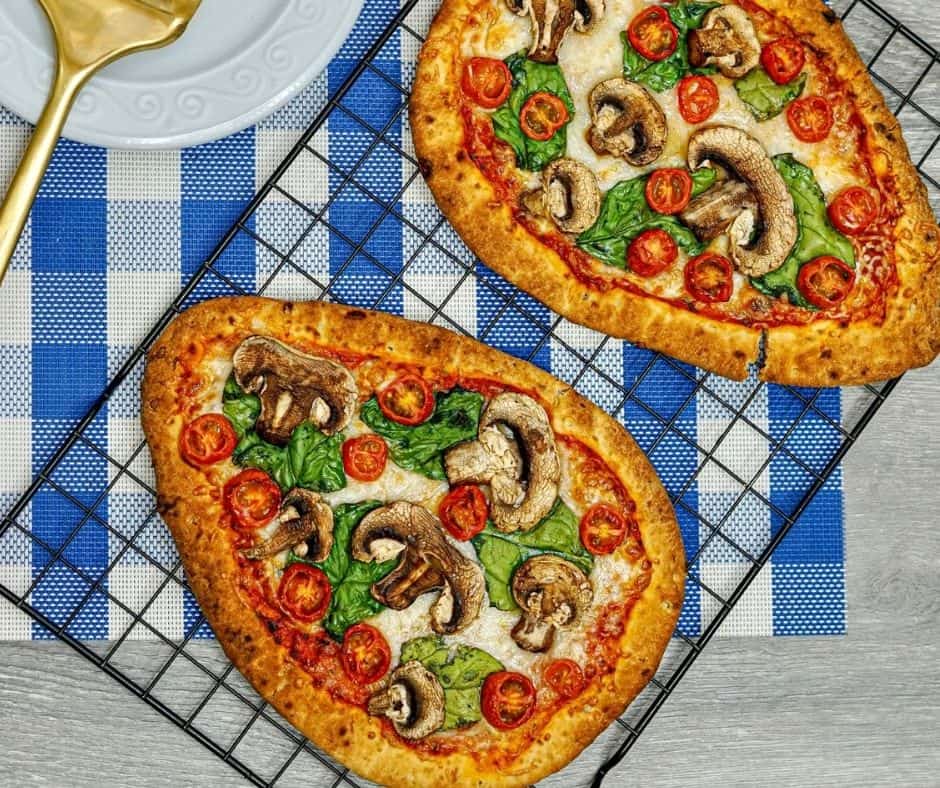 How To Make Air Fryer Vegetable (Veggie) Flatbread