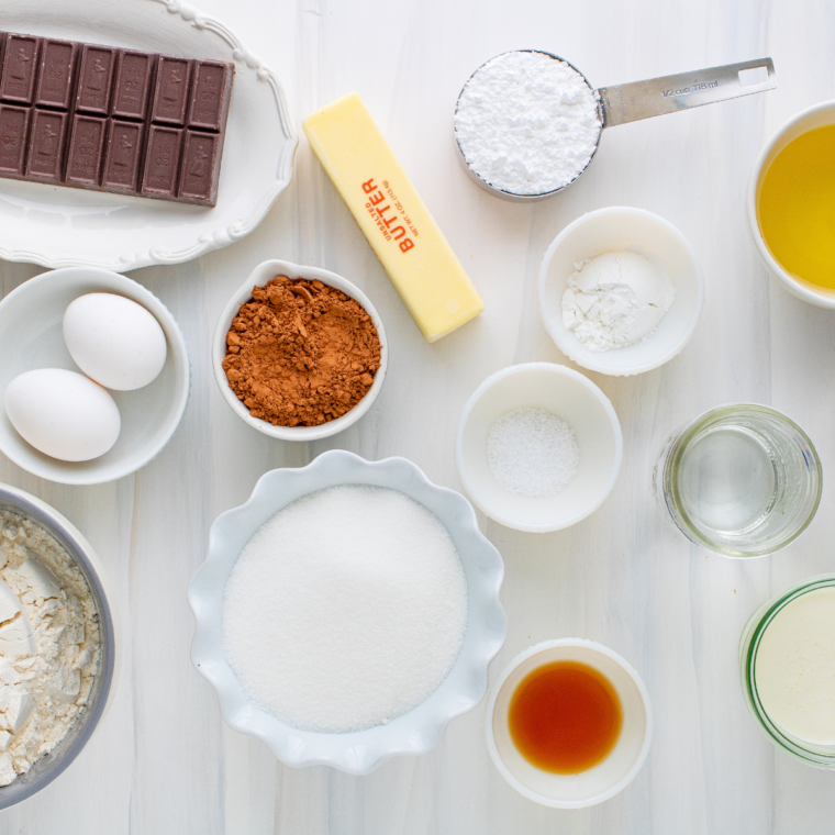 Ingredients Needed For Air Fryer Copycat Hostess Cupcakes
