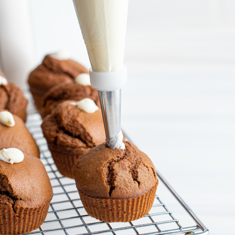 Air Fryer Copycat Hostess Cupcakes
