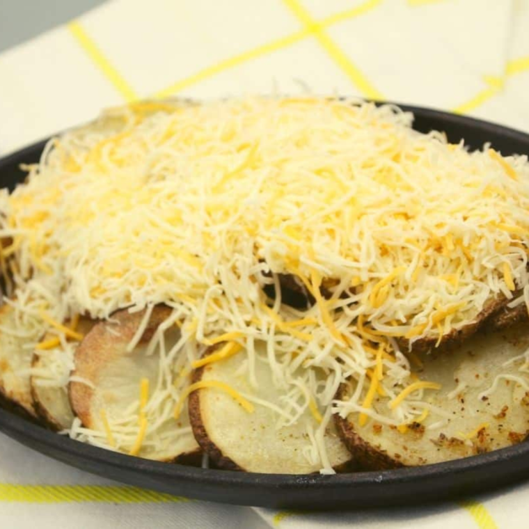 Air Fryer Irish Potato Nachos
