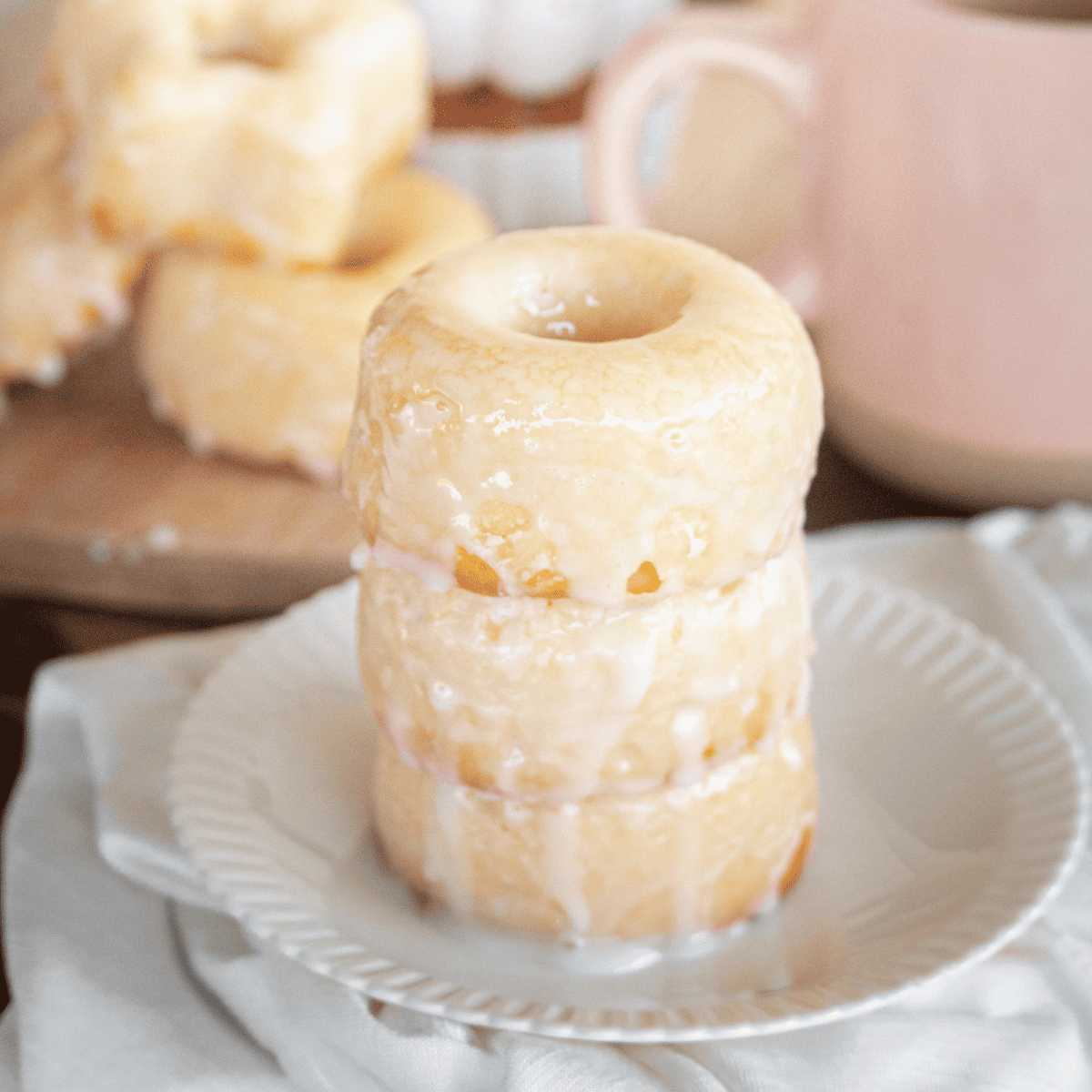 air fryer sour cream donuts
