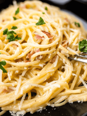 instant pot bacon carbonara