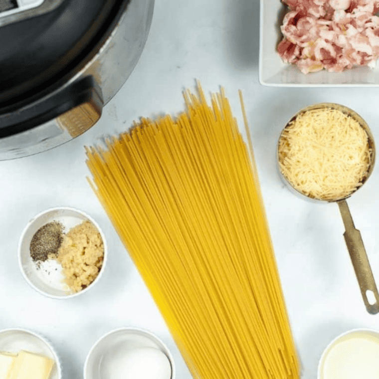 Instant Pot Bacon Carbonara