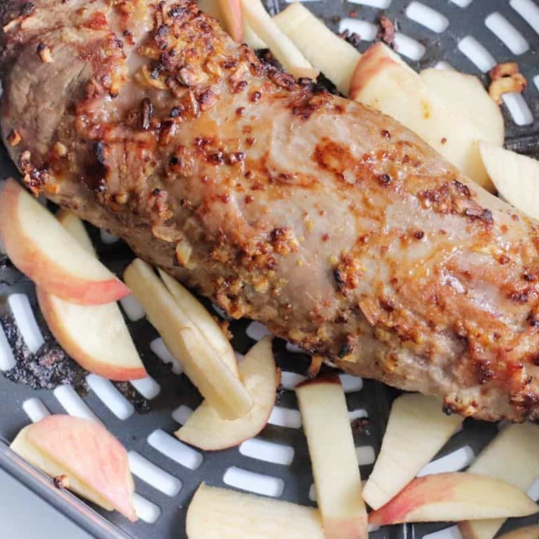 Air Fryer Apple Cider Pork Tenderloin (4)