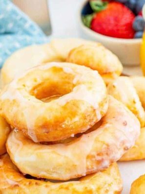 Air Fryer Copycat Krispy Kreme Donuts