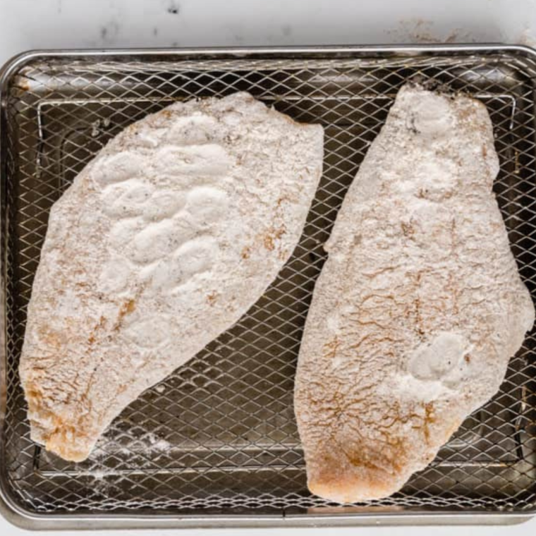 Air Fryer Flounder Fish