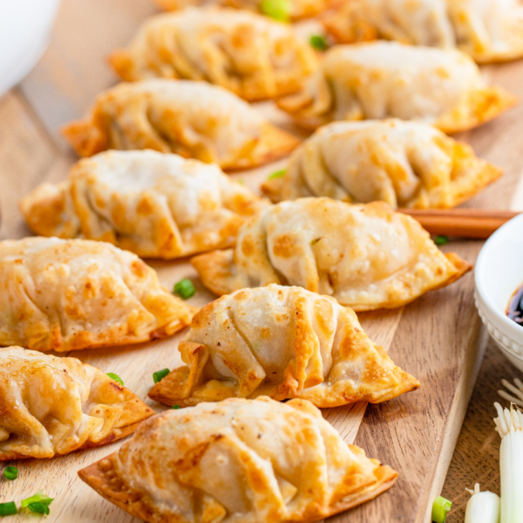 Air Fryer Ginger Pork Dumplings