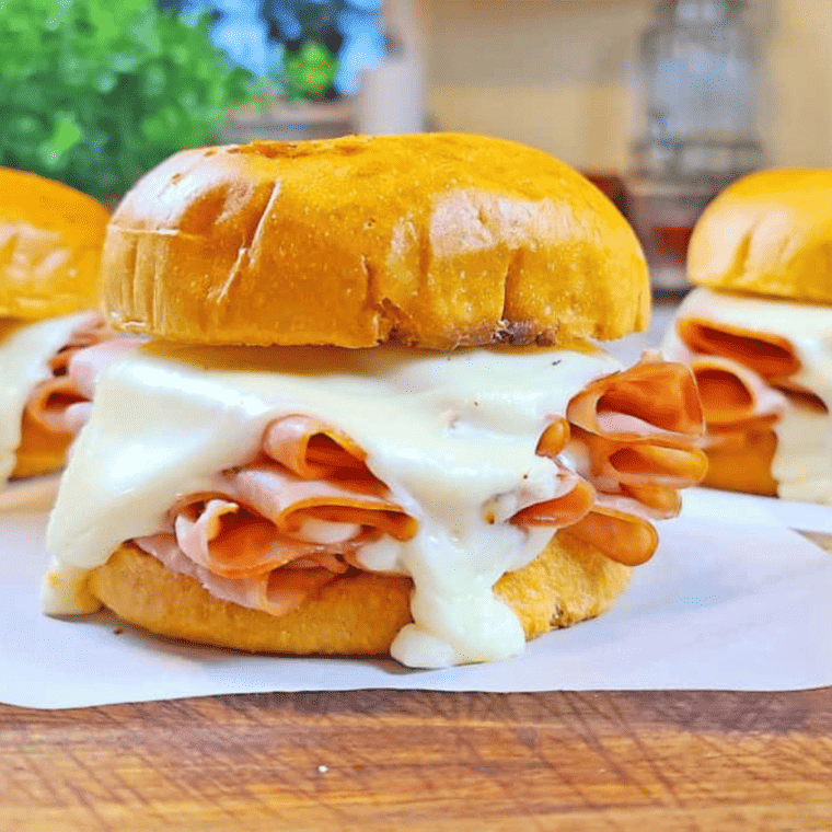 Air Fryer Hardee’s Big Hot Ham N' Cheese (11)