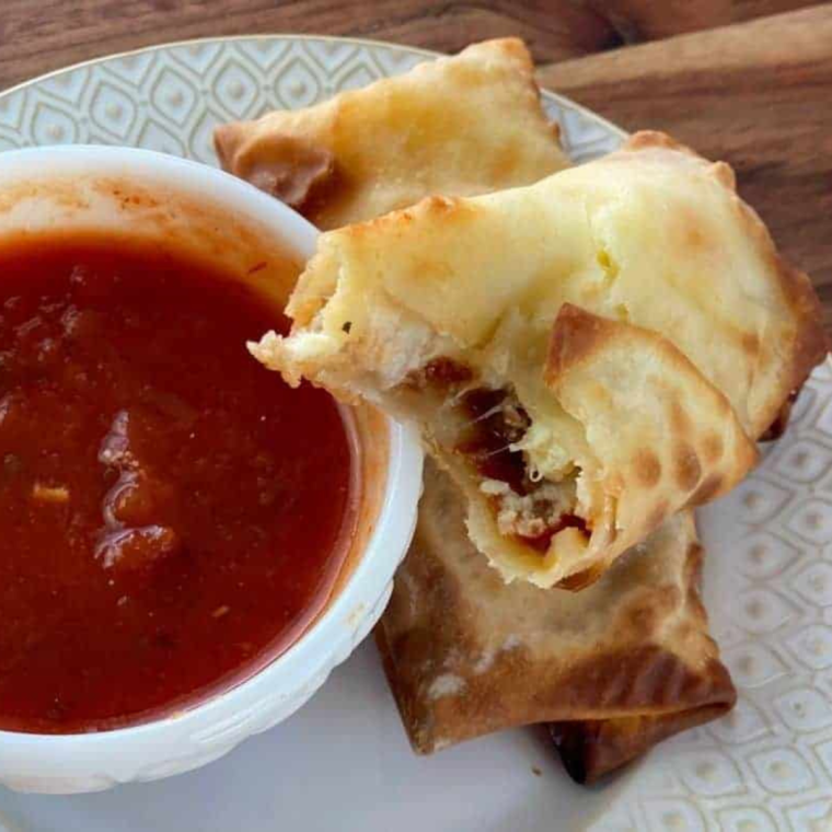 Air Fryer Lasagna Egg Rolls