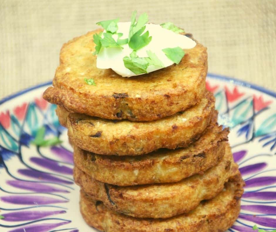 Air Fryer Trader Joe's Cauliflower Pancakes