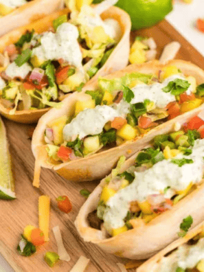 Air Fryer Taco Bowls