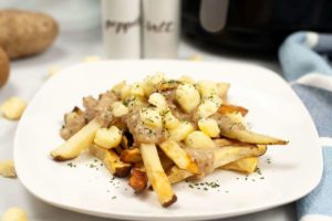 Air Fryer Easy Poutine French Fries