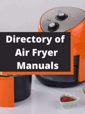 Directory of Air Fryer Manuals
