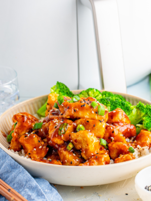 Easy Air Fryer General Tso Chicken