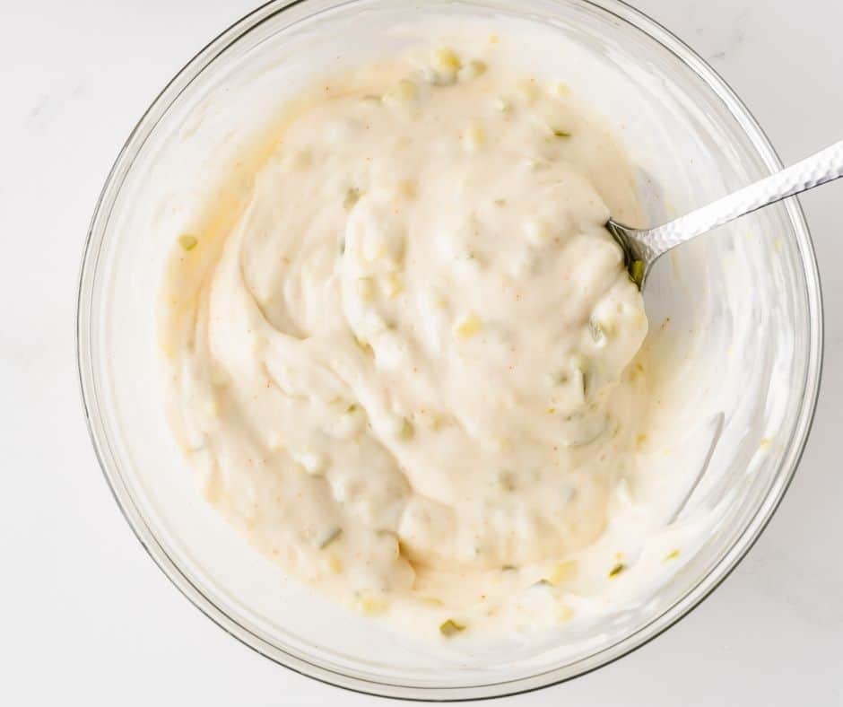 Copycat Popeyes Tartar Sauce