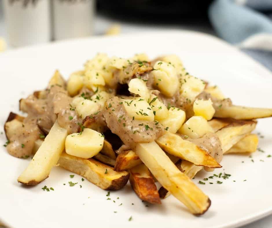 Air Fryer Poutine