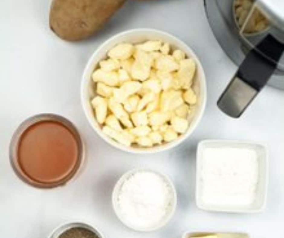 Ingredients Air Fryer Poutine