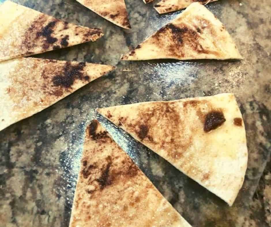 Air Fryer Dessert Nachos