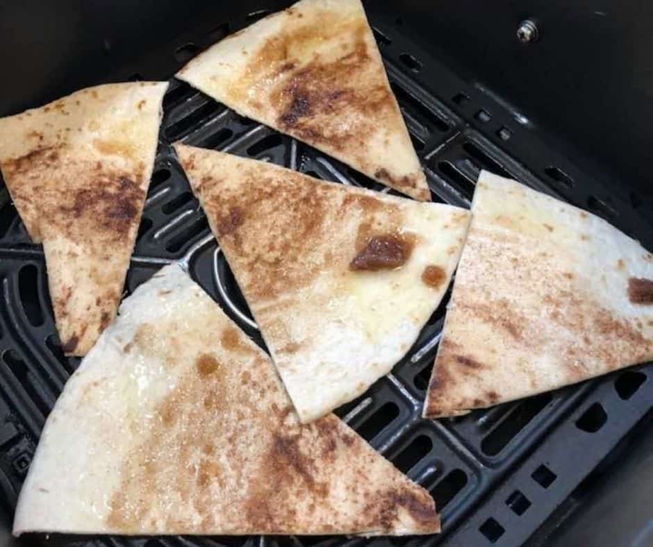 Air Fryer Dessert Nachos