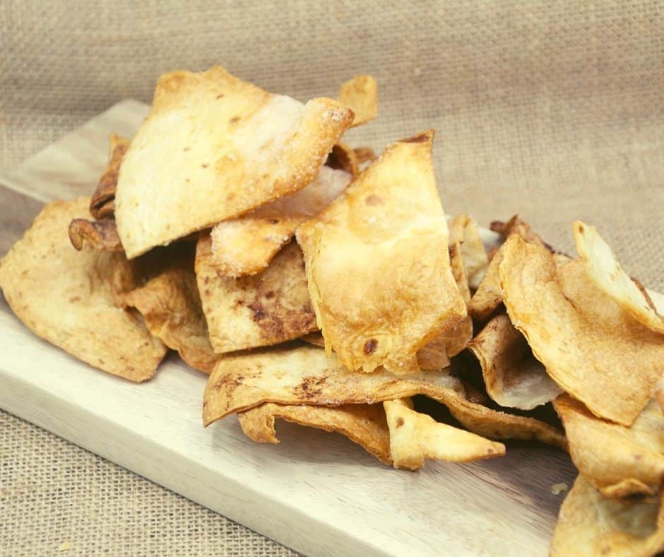 Air Fryer Dessert Nachos