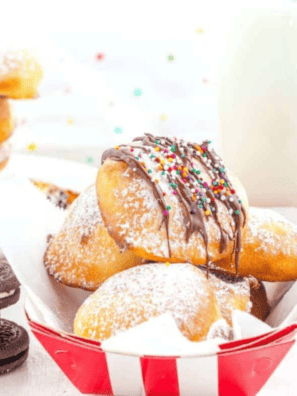 air fried oreos with pancake mix